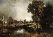 John Constable Dedham Lock and Mill china oil painting reproduction